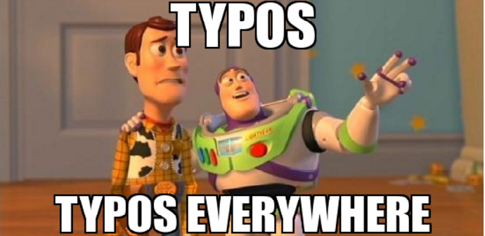 typos